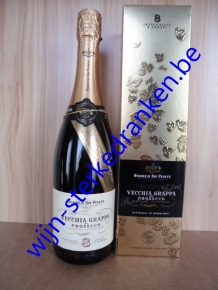 Andrea da Ponte 8 years Prosecco grappa www.wijn-sterkedranken.be