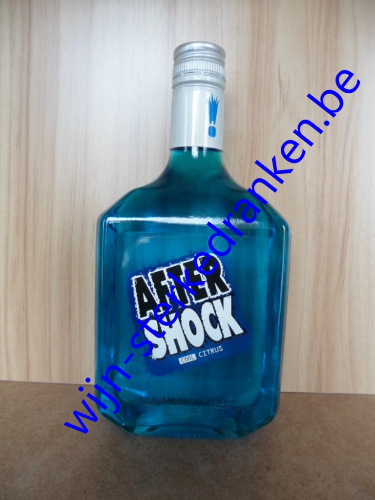 Aftershock Blue Likeur www.wijn-sterkedranken.be