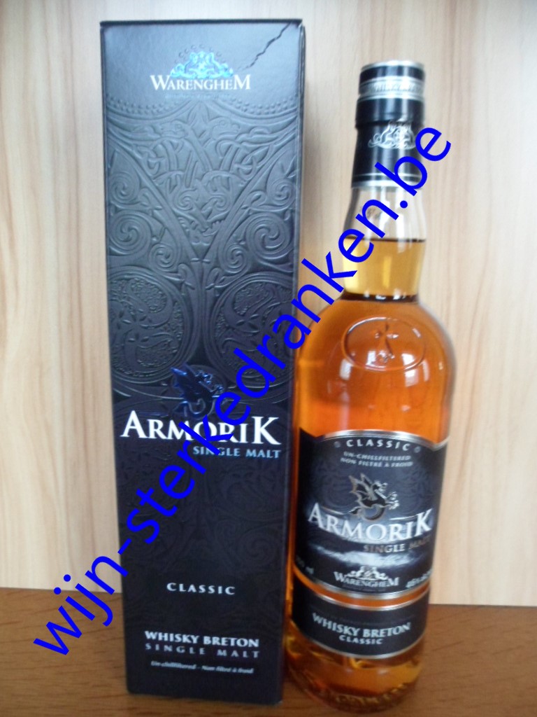 ARMORIK CLASSIC SINGLE MALT WHISKY www.wijn-sterkedranken.be