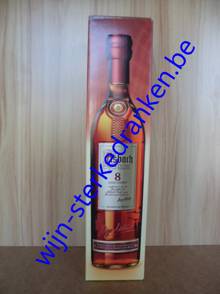 ASBACH URALT 8 YEARS PRIVATBRANDY www.wijn-sterkedranken.be