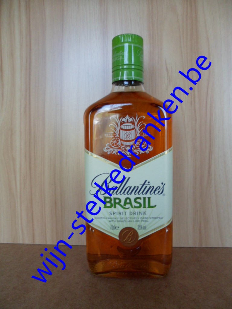 BALLANTINE'S BRASIL whisky  www.wijn-sterkedranken.be