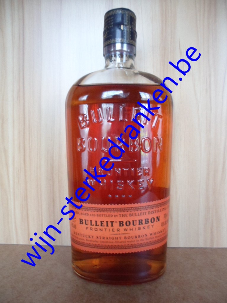 BULLEIT FRONTIER BOURBON www.wijn-sterkedranken.be