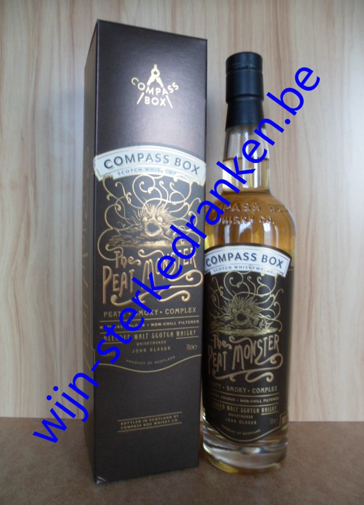 COMPAS BOX THE PEAT MONSTER whisky www.wijn-sterkedranken.be