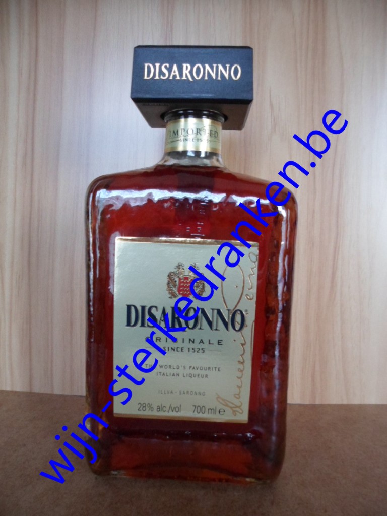 DISSARONO ORIGINALE AMARETTO likeur www.wijn-sterkedranken.be