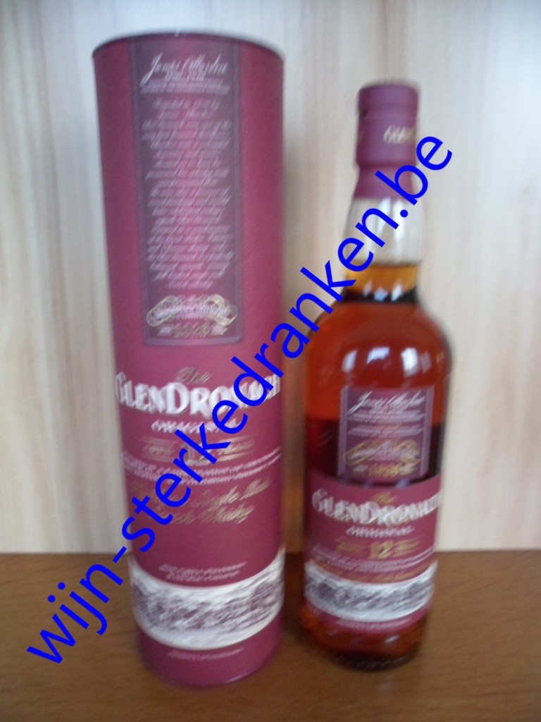 GLENDRONACH 12 YEAR whisky www.wijn-sterkedranken.be