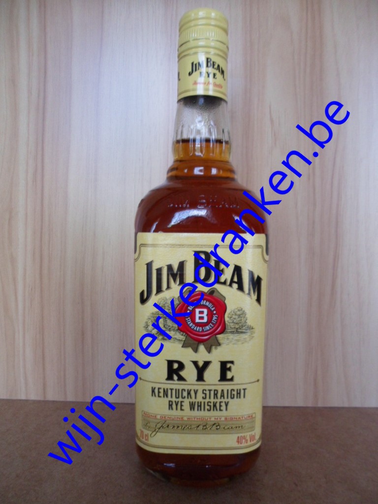 JIM BEAM YELLOW LABEL RYE bourbon www.wijn-sterkedranken.be