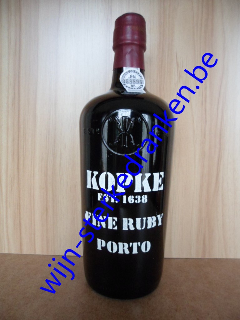 KOPKE RUBY porto www.wijn-sterkedranken.be