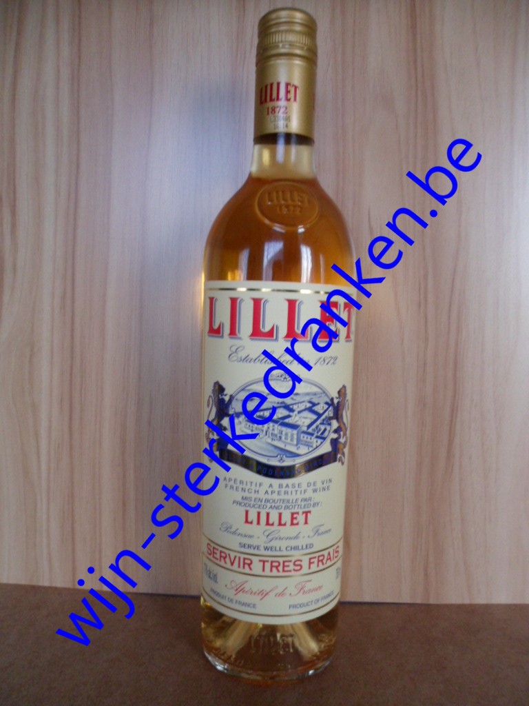 LILLET BLANC www.wijn-sterkedranken.be