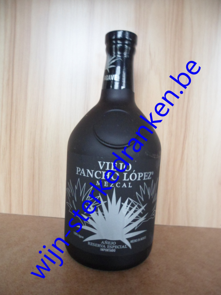 MEZCAL VIEJO PANCHO LOPEZ www.wijn-sterkedranken.be