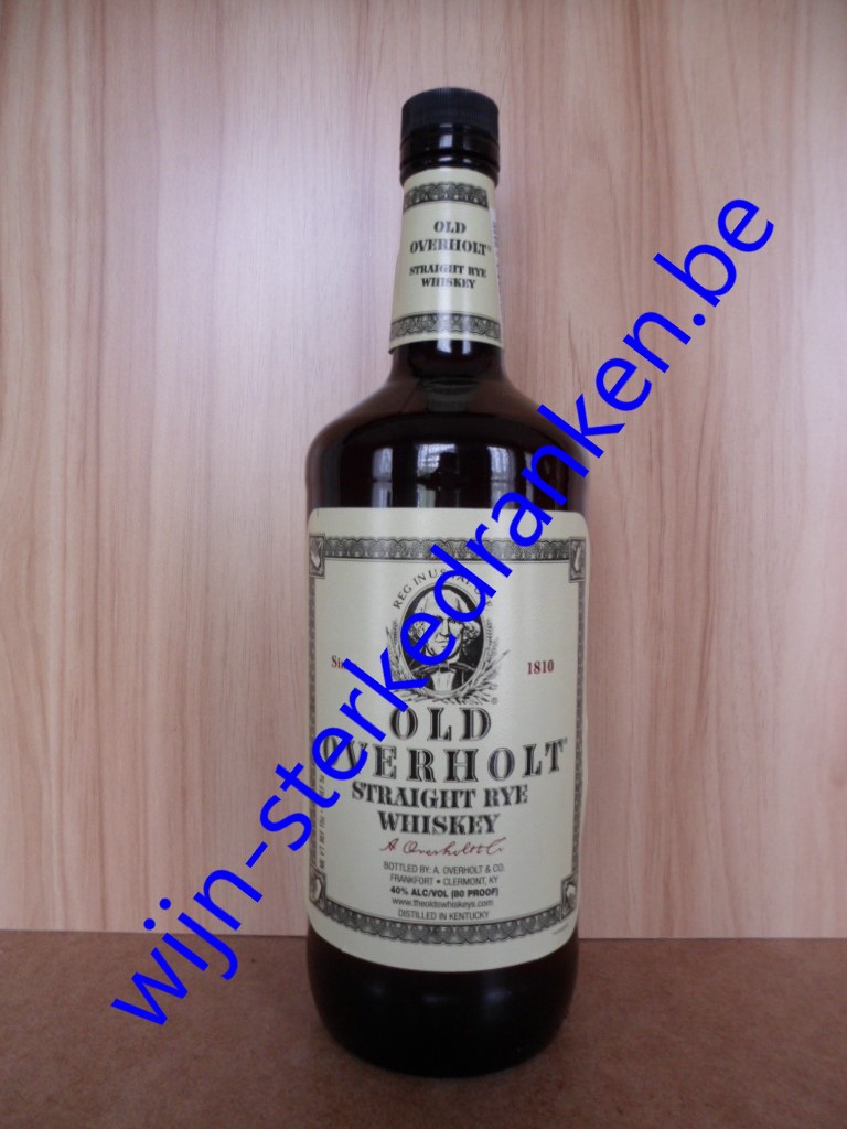 OLD OVERHOLT RYE BOURBON www.wijn-sterkedranken.be