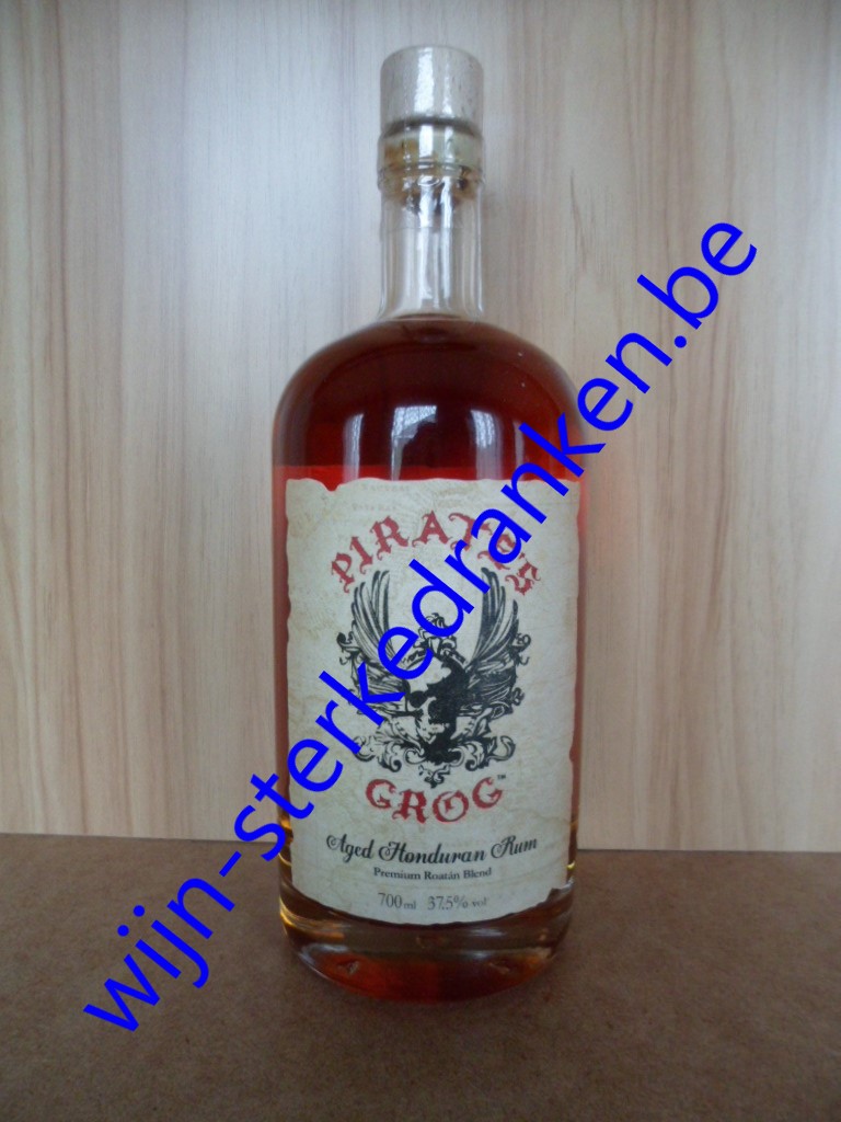PIRATE\'S GROG Rum www.wijn-sterkedranken.be