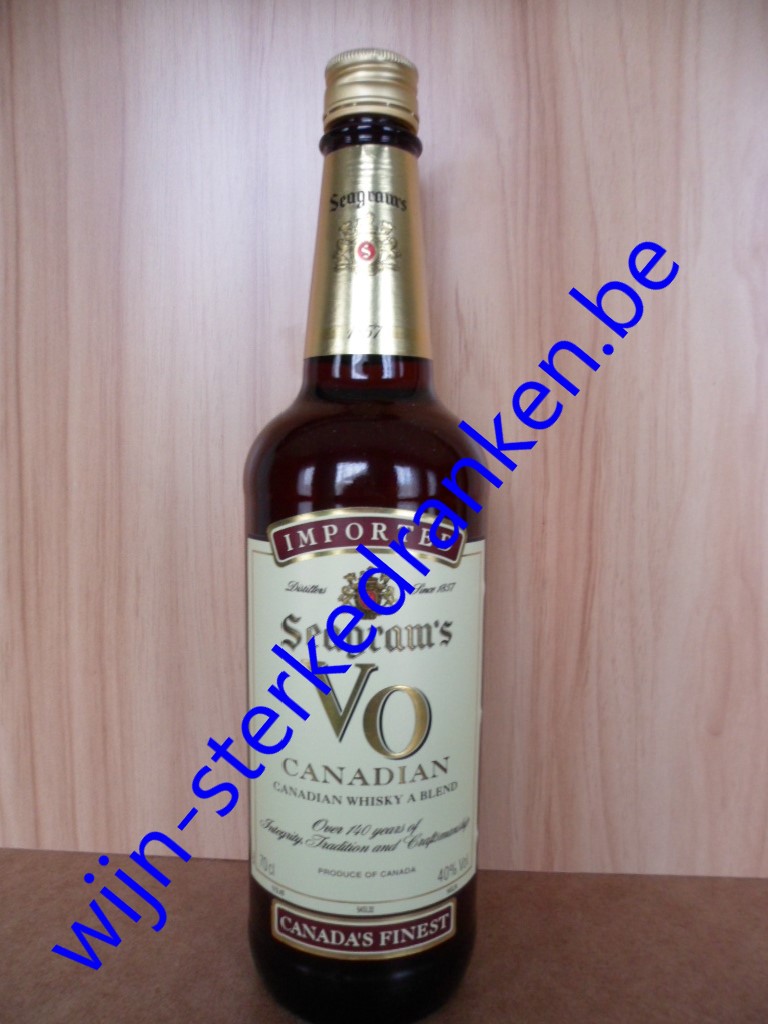 SEAGRAM\'S VO BLENDED WHISKYwww.wijn-sterkedranken.be