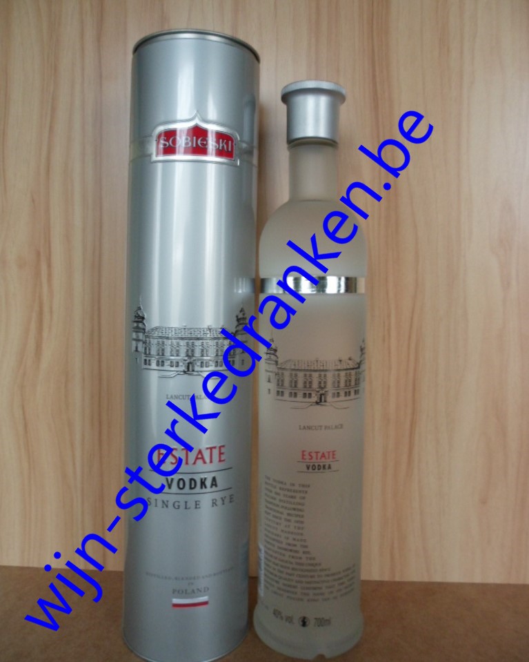 SOBIESKI ESTATE VODKA www.wijn-sterkedranken.be