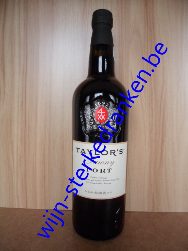 TAYLOR\'S TAWNY porto www.wijn-sterkedranken.be