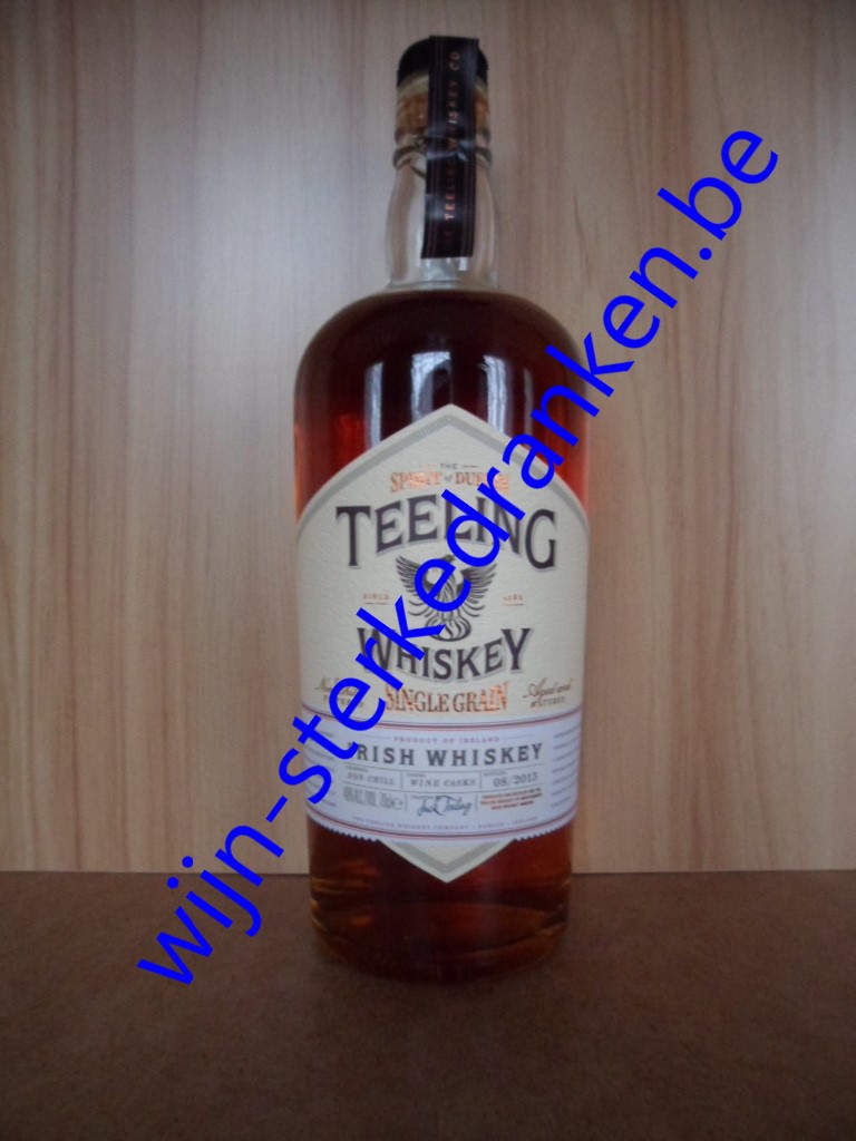 TEELING SINGLE GRAIN whiskey www.wijn-sterkedranken.be