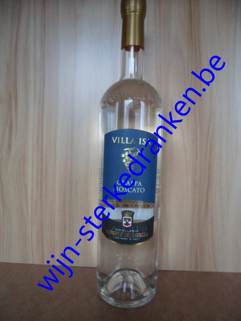 VILLA ISA DI MOSCATO grappa www.wijn-sterkedranken.be
