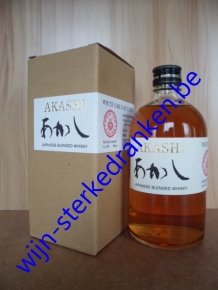 AKASHI WHITE OAK WHISKY www.wijn-sterkedranken.be