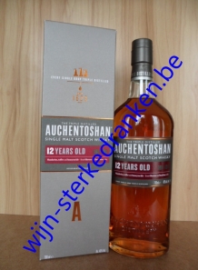 AUCHENTOSHAN 12 YEARS whisky www.wijn-sterkedranken.be