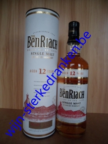 BENRIACH 12 YEAR whisky www.wijn-sterkedranken.be