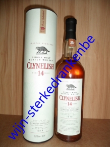 CLYNELISH 14 YEAR whisky www.wijn-sterkedranken.be