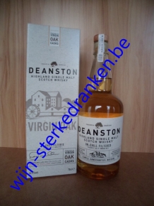 DEANSTON NEW VIRGIN OAK whisky www.wijn-sterkedranken.be