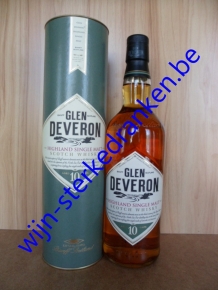 GLEN DEVERON 10 YEAR whisky www.wijn-sterkedranken.be