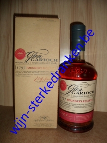 GLEN GARIOCH 1797 FOUNDERS RESERVE whisky www.wijn-sterkedranken.be
