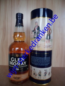 GLEN MORAY 16 YEAR whisky www.wijn-sterkedranken.be