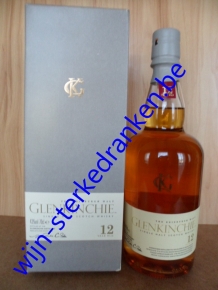 GLENKINCHIE 12 YEAR whisky www.wijn-sterkedranken.be