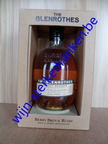 GLENROTHES SELECT RESERVE whisky www.wijn-sterkedranken.be