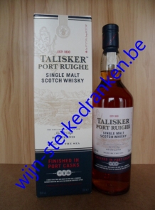 TALISKER POORT RUIGHE whisky www.wijn-sterkedranken.be