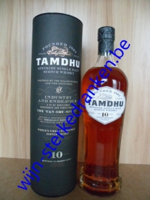 TAMDHU 10 YEARS whisky www.wijn-sterkedranken.be