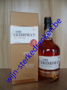 the irishman whiskey www.wijn-sterkedranken.be