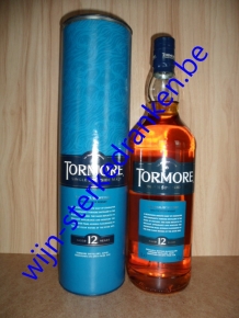 TORMORE 12 YEAR whisky www.wijn-sterkedranken.be