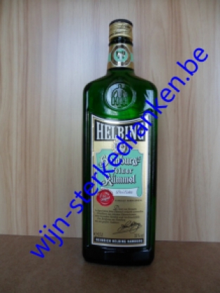 HELBING HAMBURG\'S KUMMEL SCHNAPS  www.wijn-sterkedranken.be