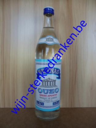 HELENAS OUZO www.wijn-sterkedranken.be