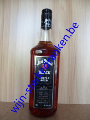 Jim Beam Black 6 Year Old / Triple Aged bourbon www.wijn-sterkedranken.be