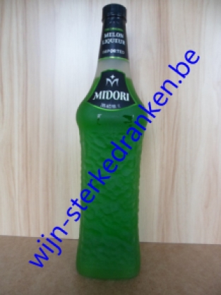 MIDORI MELON likeur www.wijn-sterkedranken.be