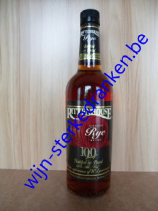 RITTENHOUSE STRAIGHT RYE 100 PROOF bourbon www.wijn-sterkedranken.be