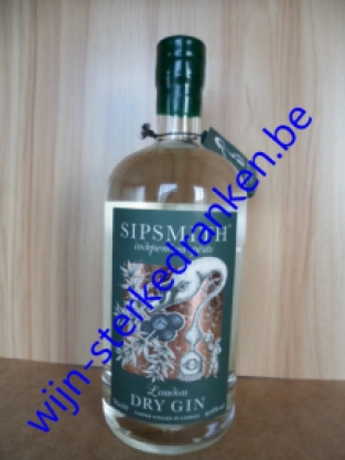 SIPSMITH LONDON DRY gin www.wijn-sterkedranken.be