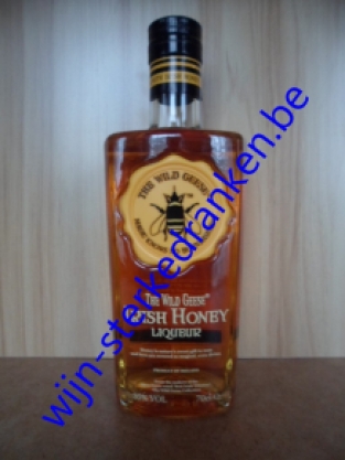 THE WILD GEESE HONEY LIQUEUR www.wijn-sterkedranken.be