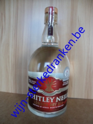 WHITLEY NEILL LONDON DRY gin www.wijn-sterkedranken.be